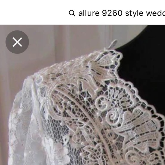 Allure wedding dress style 9260 size S - Picture 5 of 16